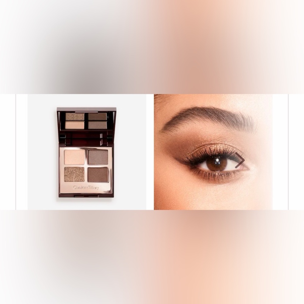 Charlotte Tilbury Luxury Palette The Rebel Eyeshadow Quad New In The Box